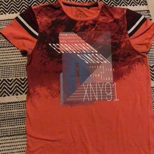 A peach color fun shirt